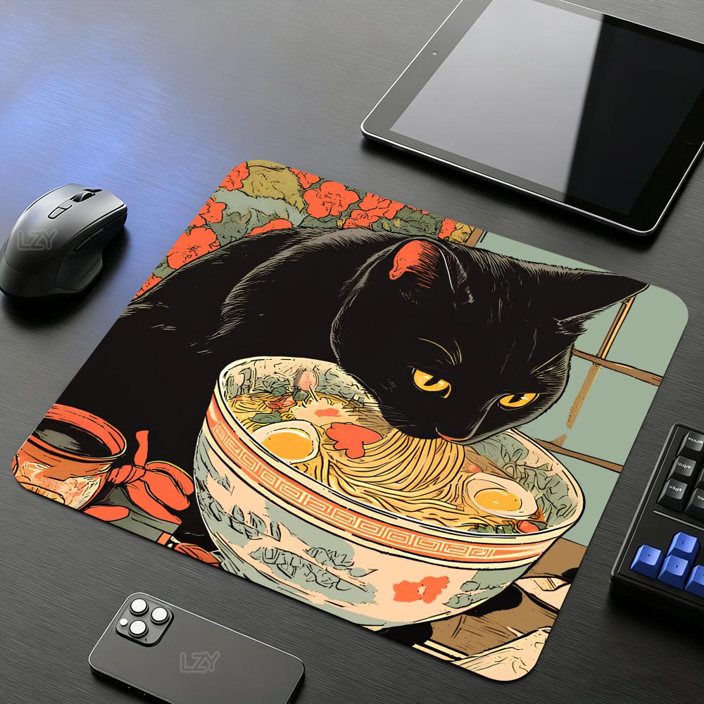 Gaming Accessories Shop - 검은 고양이는 라면을 먹는 것을 좋아합니다.