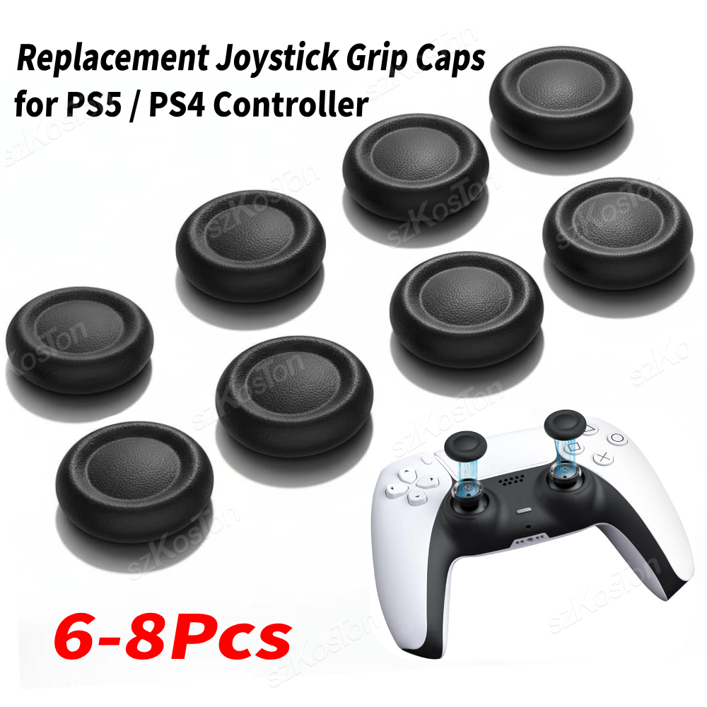 Gaming Accessories Ps5 - PS5/PS4 컨트롤러용 교체 조이스틱 캡 6-8개,