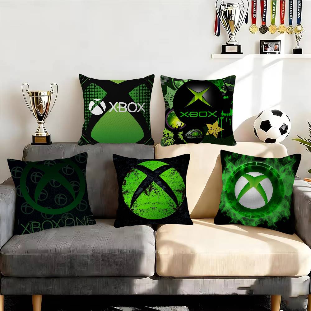 Gaming Accessories Shop - 게임 액세서리 양면 인쇄 X-Box 장식용