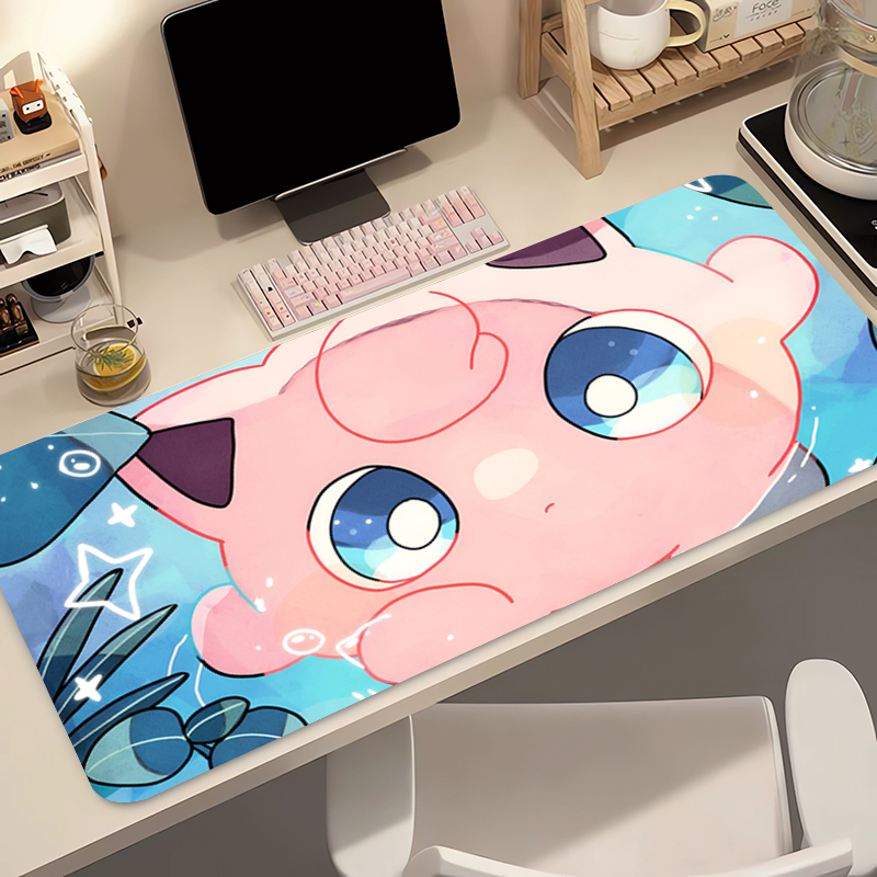 Gaming Accessories Computer - 애니메이션 마우스 패드 90x40cm 포켓몬 Jigglypuff