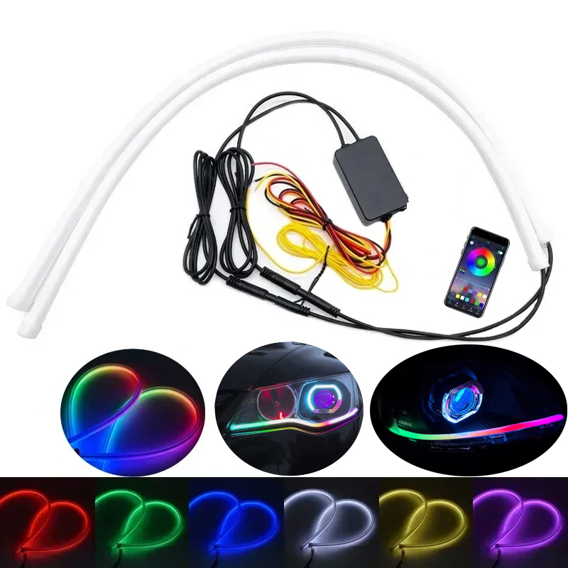 Rgb Hub Sync - 심포니 DRL 자동차 LED 주간 러닝