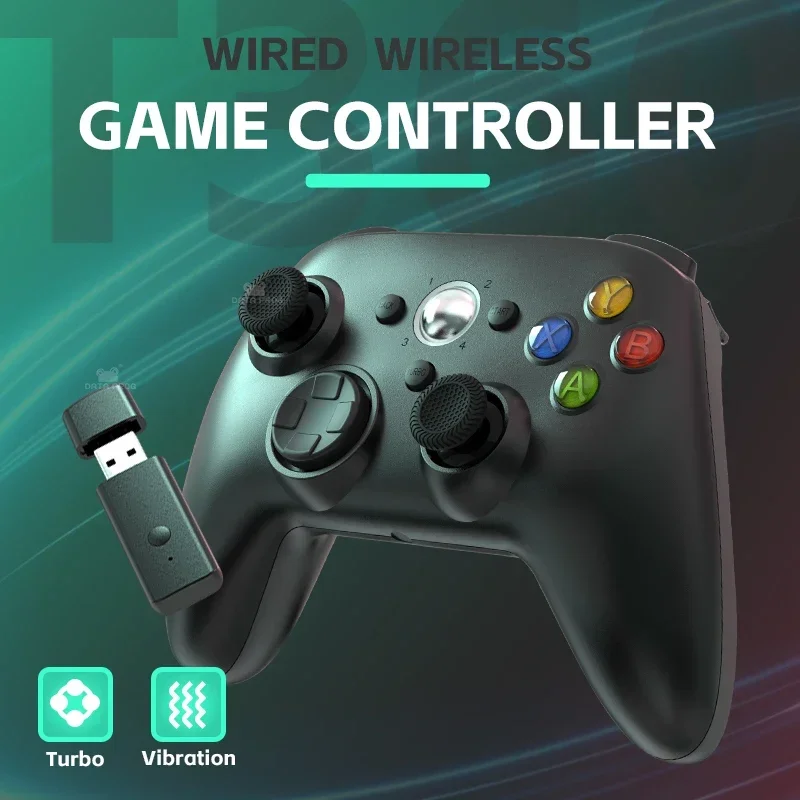 Gaming Controllers Xbox Accessories - 데이터 프로그 인체공학적 무선 터보 게임
