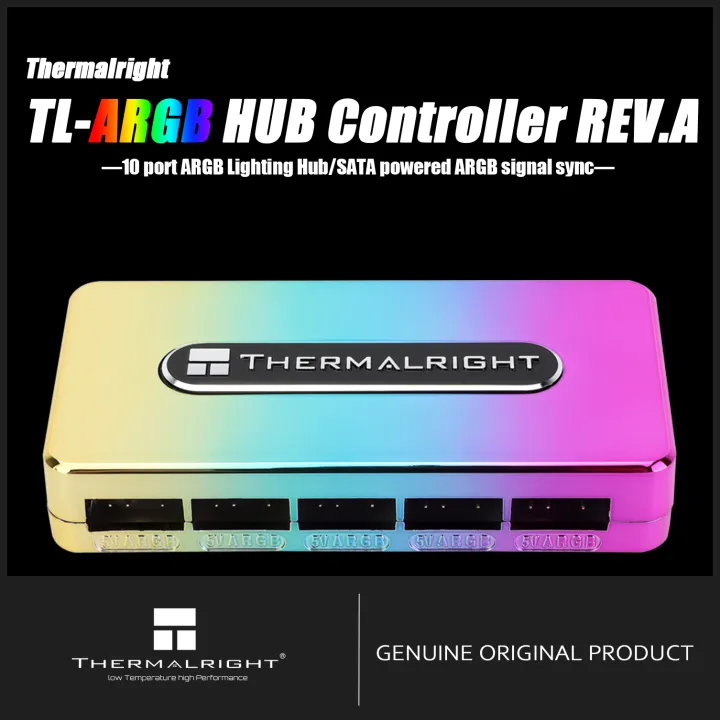 Rgb Hub Sync - Thermalright TL-ARGB 허브 컨트롤러 REV.A 10포트