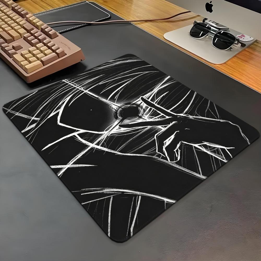 Gaming Accessories White - 블랙 화이트 라인 고딕 소녀 귀여운