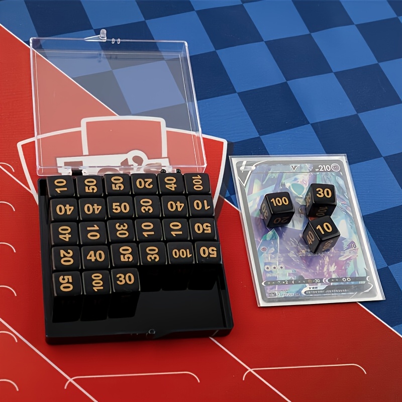 Gaming Accessories To Have - 10개 PTCG 카운터 토큰 주사위, 아크릴
