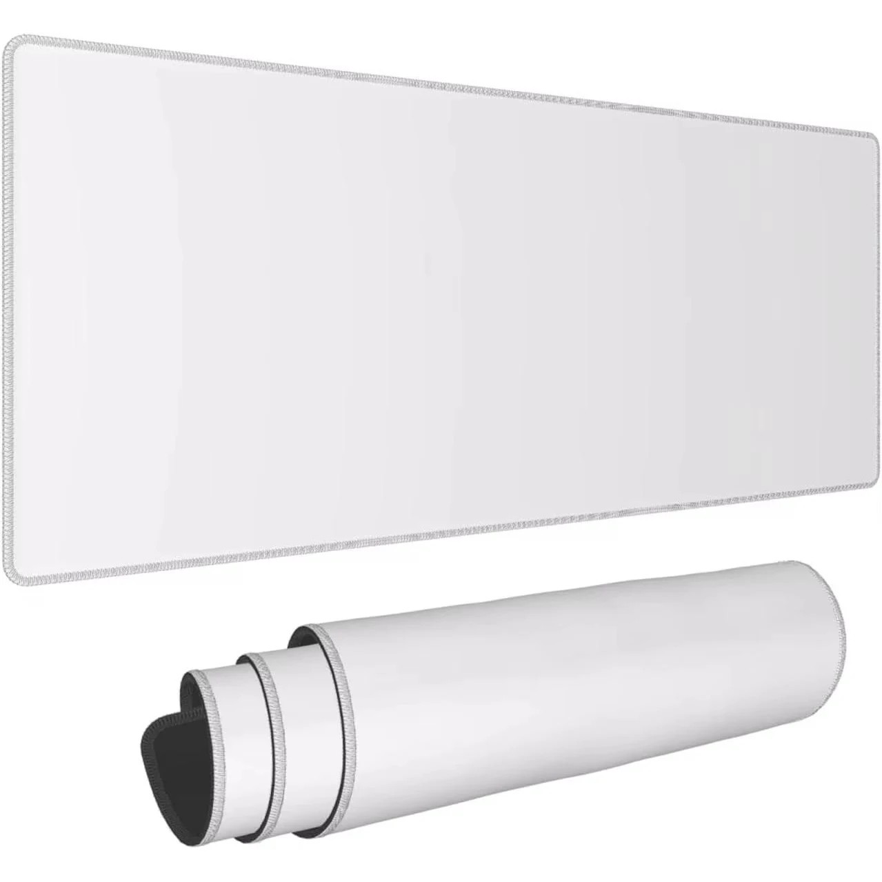 Gaming Accessories White - 흰색 대형 마우스 패드 카펫 심플