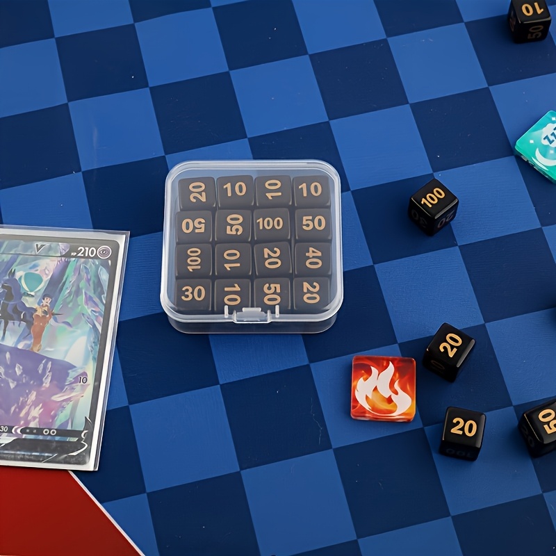 10개 카운터 토큰 주사위, PTCG 아크릴 디지털 주 - Gaming Accessories To Have 리뷰 및 가격