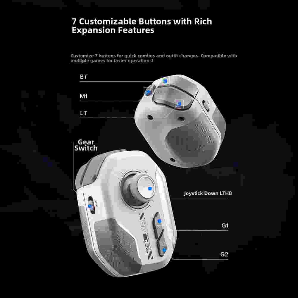 MB07 모바일 게임 조이스틱 (RGB 커스텀 키 및  - Gaming Accessories For Mobile 리뷰 및 가격