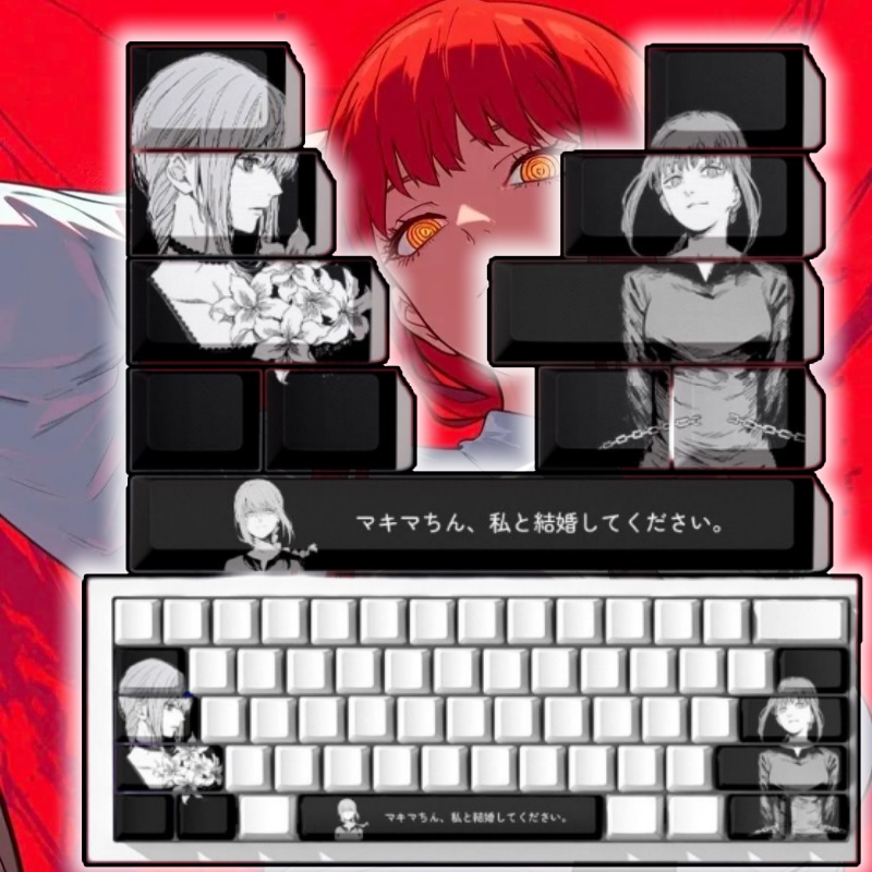 Chainsaw Man Makima 테마 애니메이션 키 - Gaming Accessories Men 리뷰 및 가격