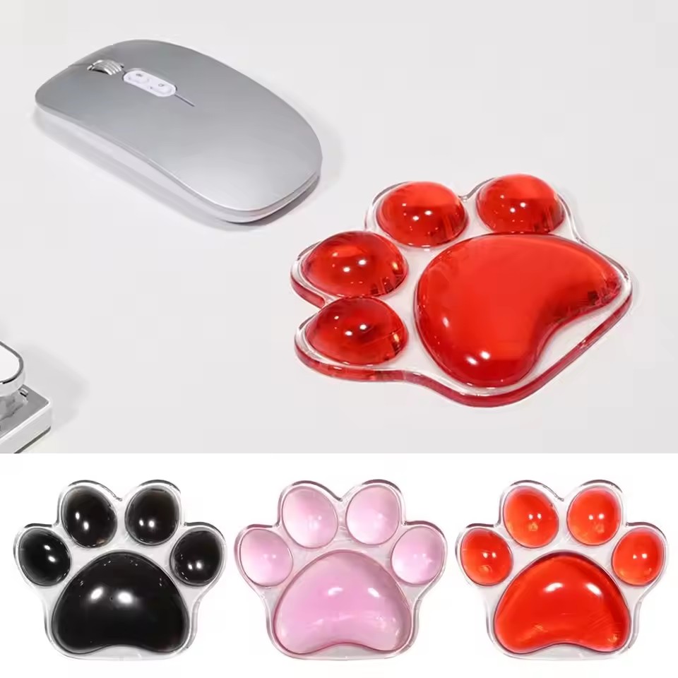 귀여운 게임용 마우스 패드 손목 받침대 투명한 고양이  - Gaming Accessories On Sale 리뷰 및 가격