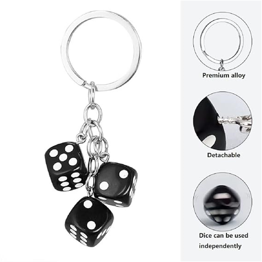 귀여운 3D 주사위 키 체인, 게임 롤링 크랩 큐브,  - Gaming Accessories Men 리뷰 및 가격