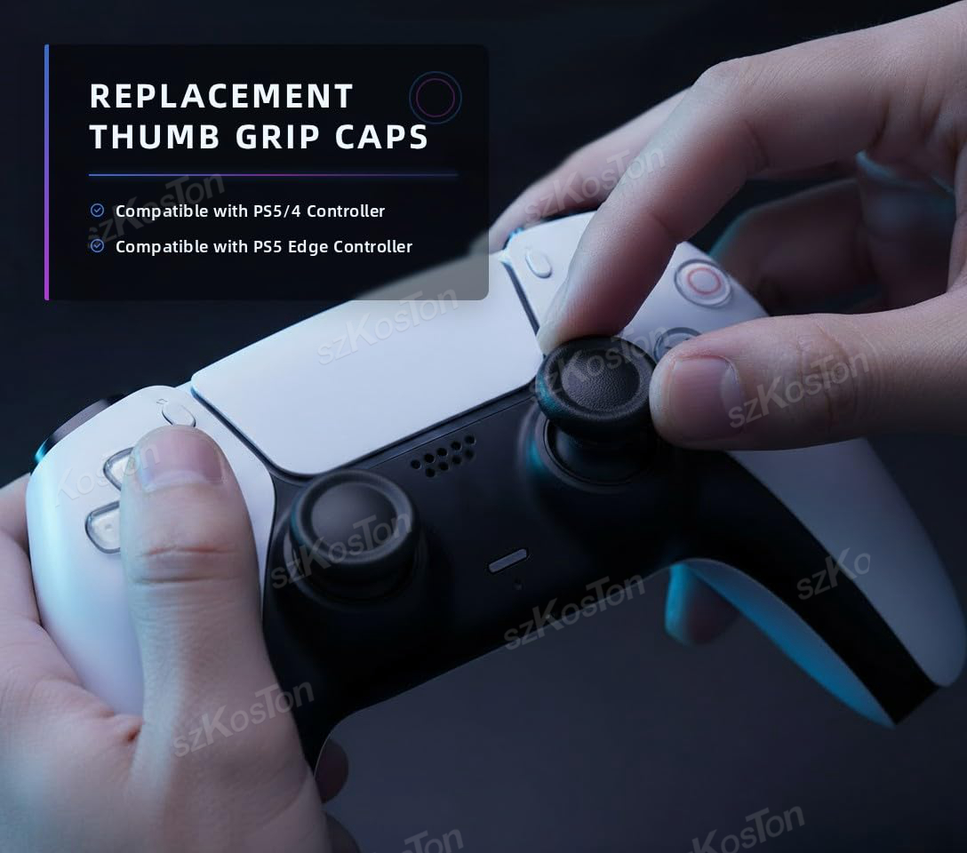 PS5/PS4 컨트롤러용 교체 조이스틱 캡 6-8개,  - Gaming Accessories Ps5 리뷰 및 가격