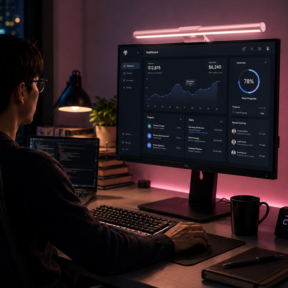 스마트 와이파이 RGB 모니터 라이트 바 LED 조명  - Gaming Accessories App 리뷰 및 가격