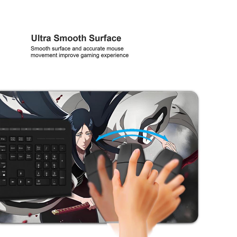 대형 마우스 패드 검정 흰색 애니메이션 BLEACH M - Gaming Accessories White 리뷰 및 가격