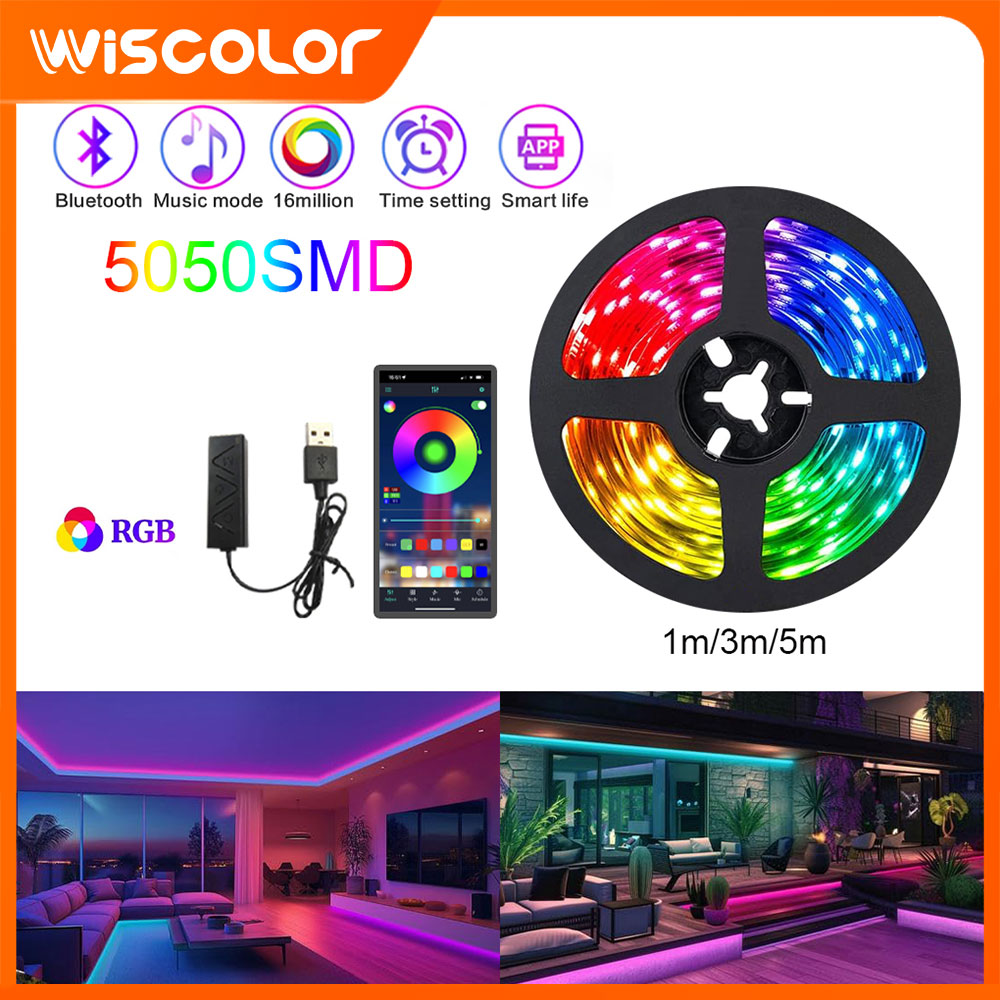 RGB Led 조명 스트립 APP 제어 유연한 리본 테 - Gaming Accessories App 리뷰 및 가격