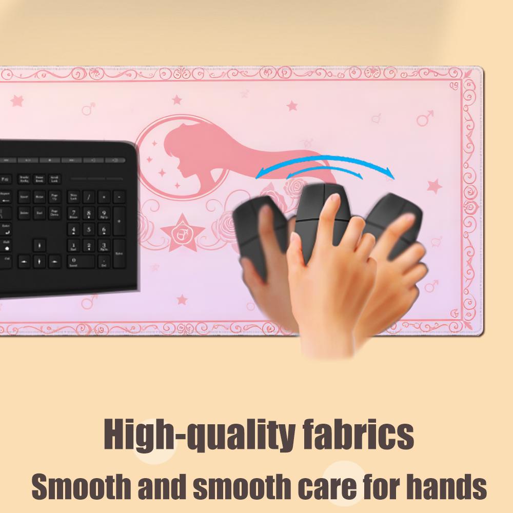 카와이 애니메이션 걸스 핑크 마우스 패드 S-ailor - Gaming Accessories Pink 리뷰 및 가격