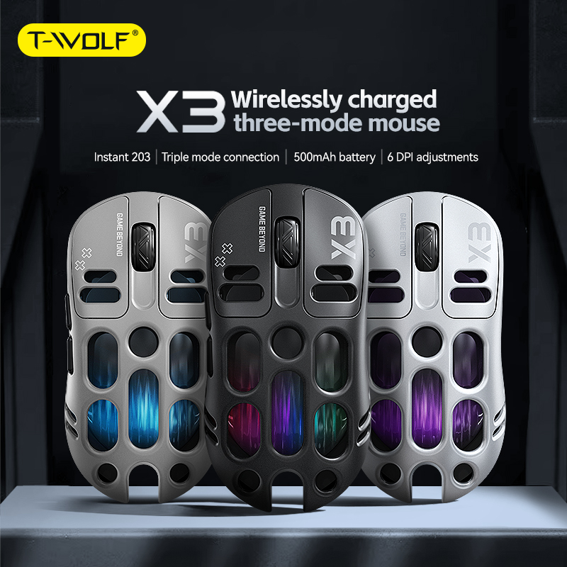 인기 판매 T-WOLF X3 트리 모드 게이밍 마우스  - Gaming Accessories To Sell 리뷰 및 가격