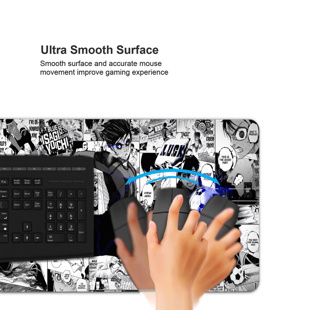 흑백 애니메이션 마우스 패드 PC XXL 게이머 캐비닛 - Gaming Accessories White 리뷰 및 가격