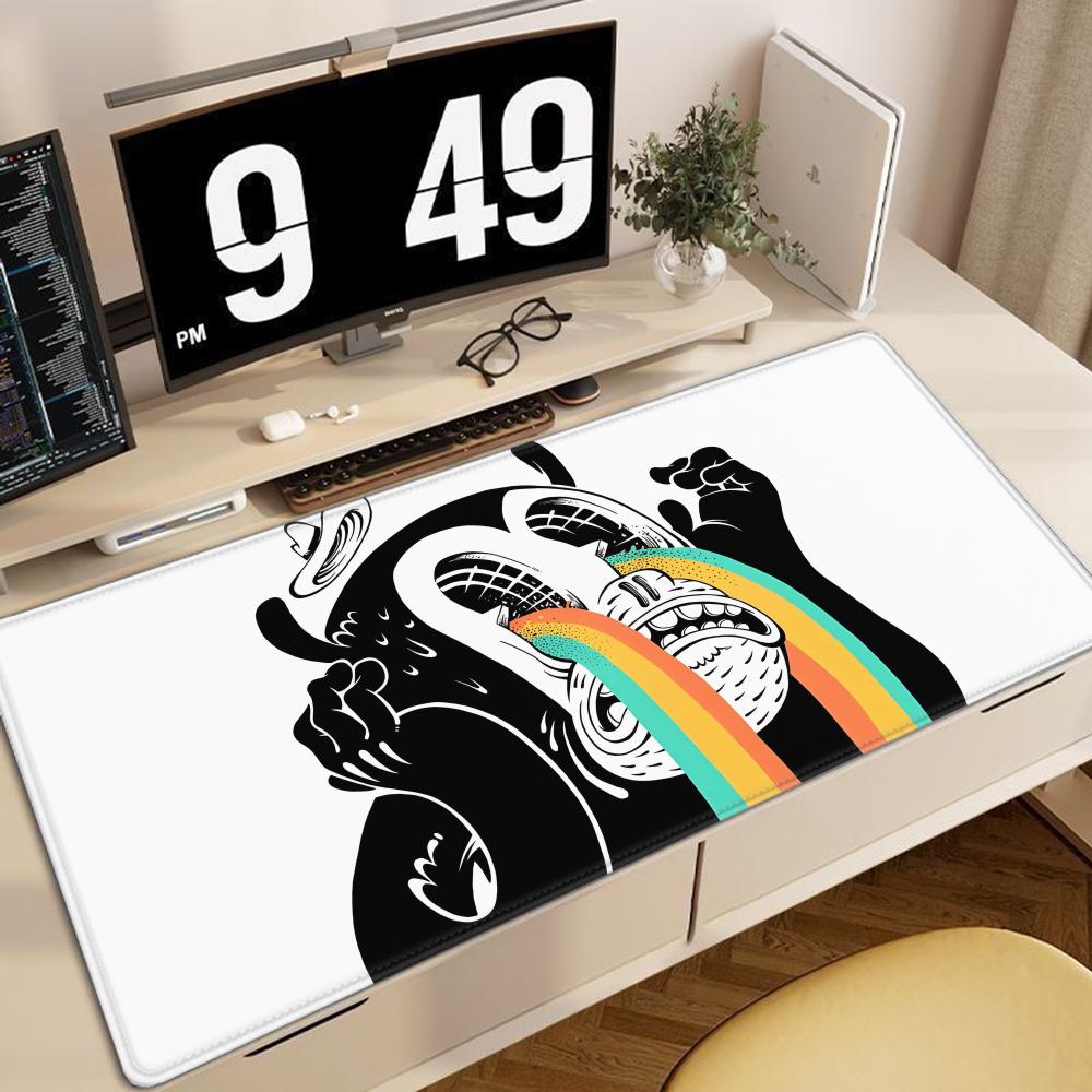 일본 카와이 데스크 매트 Rubrehose 마우스 패드 - Gaming Accessories White 리뷰 및 가격