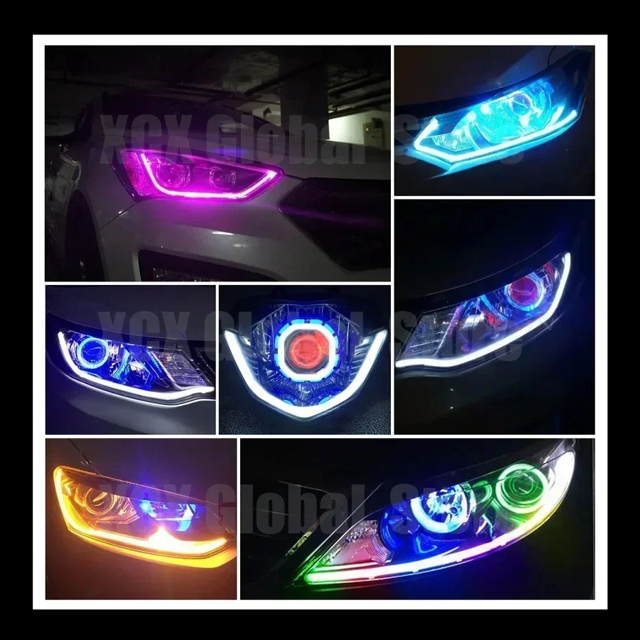 심포니 DRL 자동차 LED 주간 러닝 라이트 APP  - Rgb Hub Sync 리뷰 및 가격