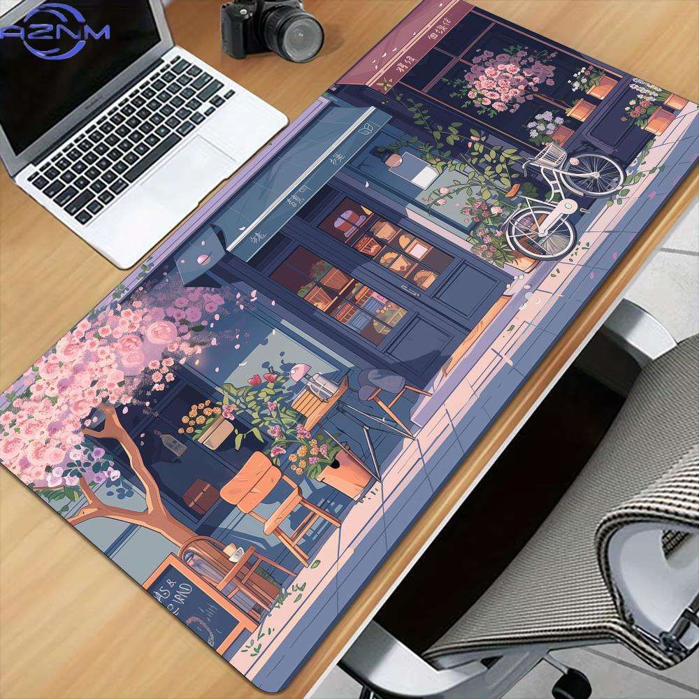 로맨틱 디저트 샵 대형 마우스 패드 데스크 매트(스티치 - Gaming Accessories Shop 리뷰 및 가격
