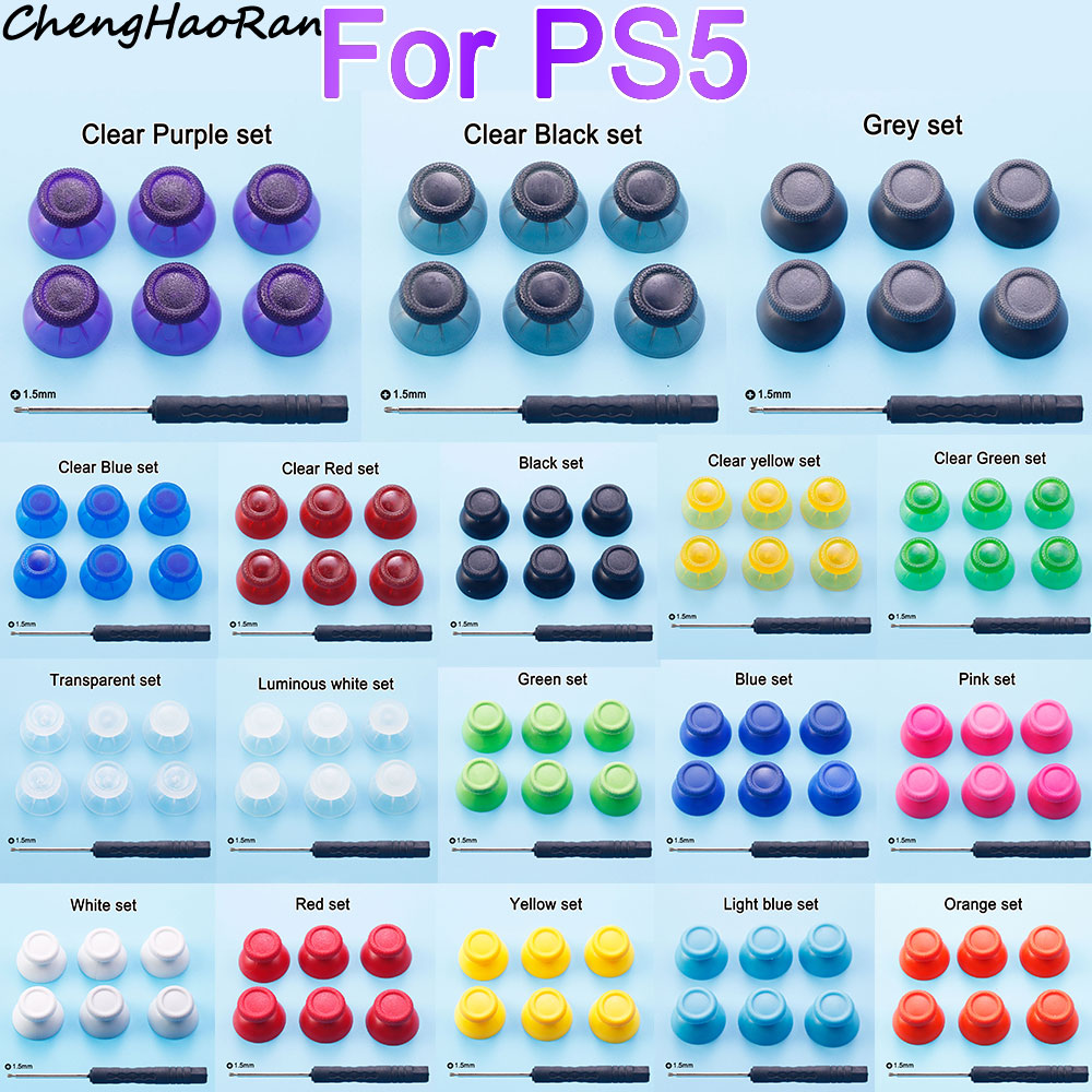 PS5 썸스틱 그립 캡 1세트, 플레이스테이션 5 3D - Gaming Accessories Ps5 리뷰 및 가격