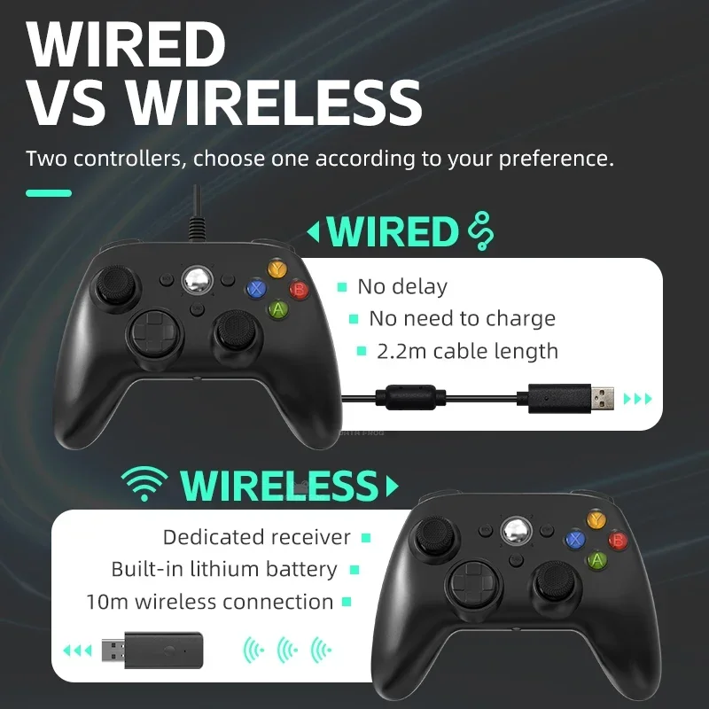 데이터 프로그 인체공학적 무선 터보 게임 컨트롤러 듀얼 - Gaming Controllers Xbox Accessories 리뷰 및 가격