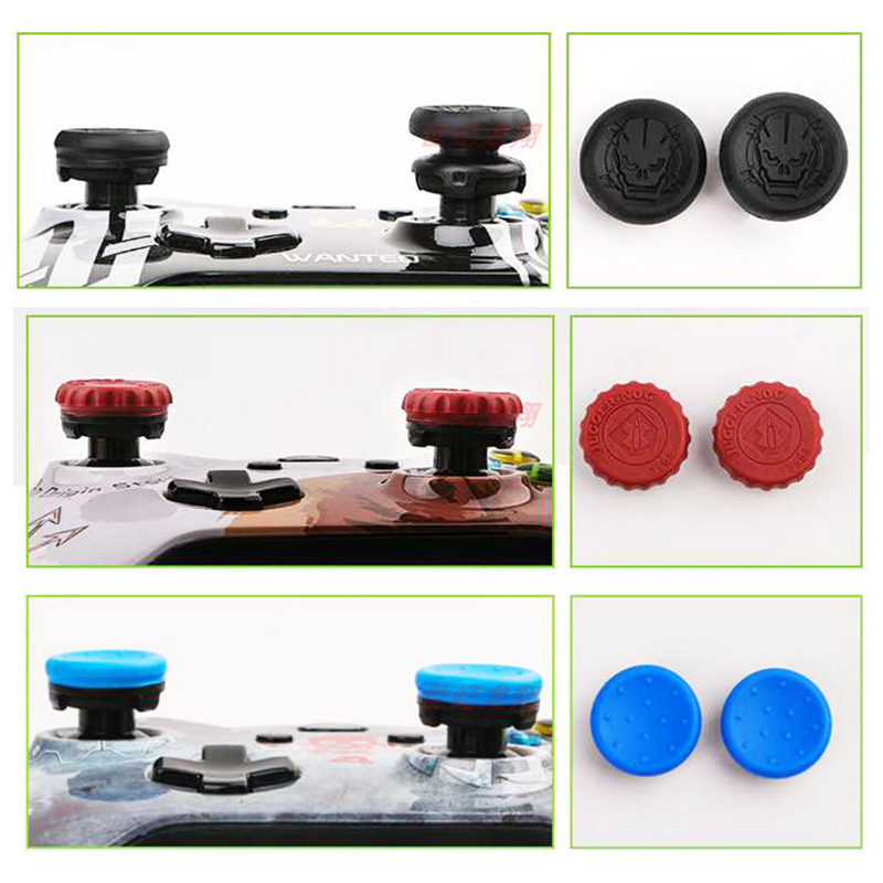 2개입 비디오 게임 실리콘 컨트롤러 엄지 그립 커버 ( - Gaming Accessories Ps4 리뷰 및 가격
