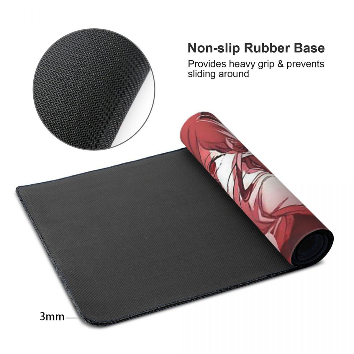 애니메이션 체인소맨 대형 마우스 패드 컴퓨터 키보드 마 - Gaming Accessories Men 리뷰 및 가격