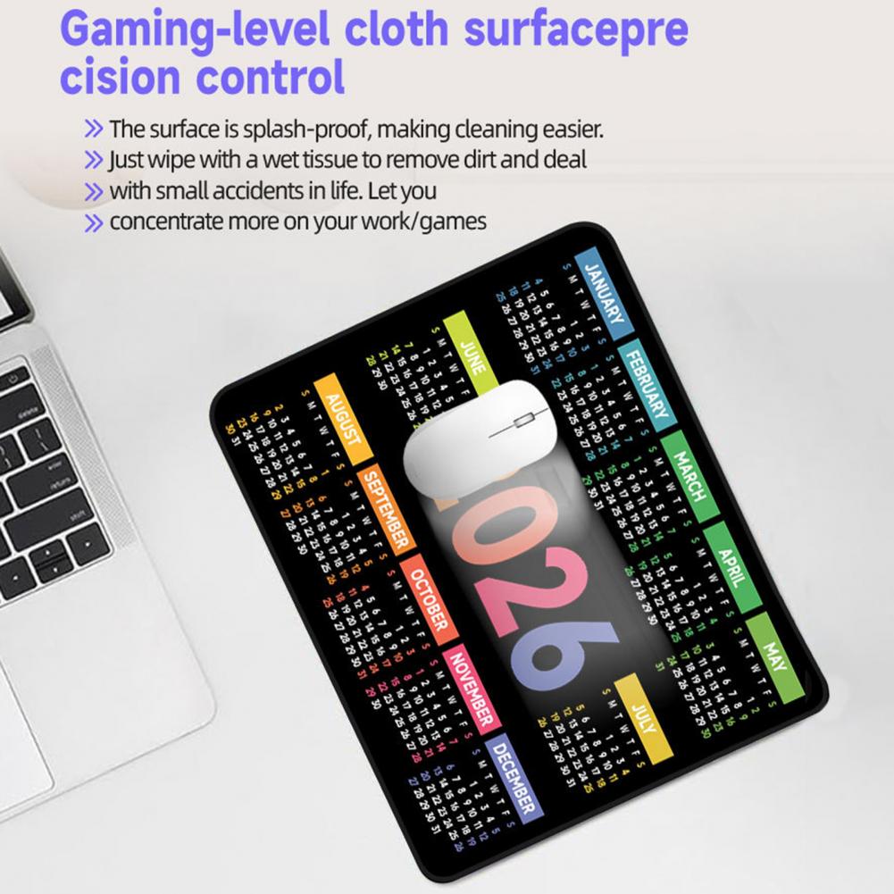2026 달력 마우스 패드 방수 홈 오피스 게임용 컴퓨 - Gaming Accessories Computer 리뷰 및 가격