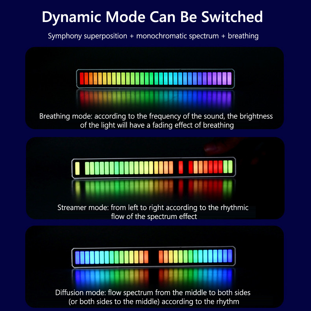 RGB 활성화 음악 리듬 램프 바 사운드 컨트롤 LED - Rgb Hub Sync 리뷰 및 가격