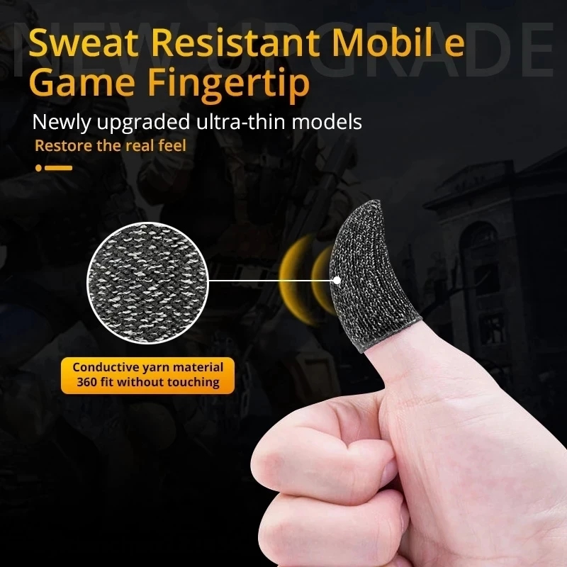 게임용 손가락 슬리브 PUBG 게임용 통기성 손가락 끝 - Gaming Accessories For Mobile 리뷰 및 가격