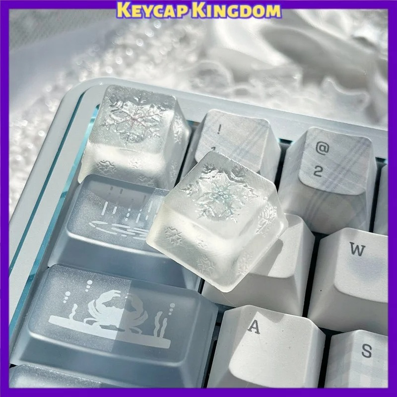 오리지널 눈송이 테마 키 드롭핑 글루 기계식 키보드 P - Gaming Accessories Dropshipping 리뷰 및 가격