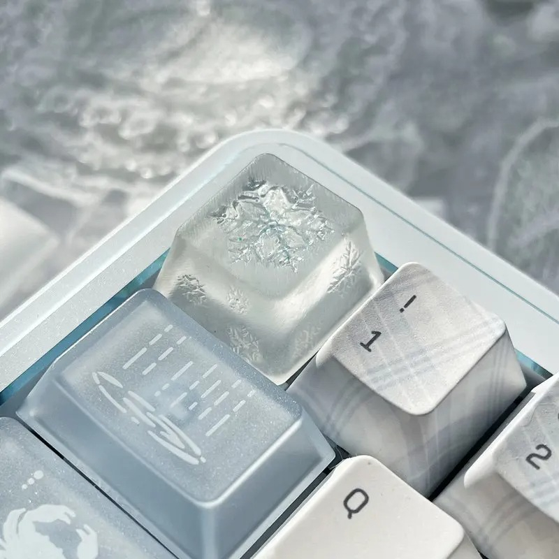 오리지널 눈송이 테마 키 드롭핑 글루 기계식 키보드 P - Gaming Accessories Dropshipping 리뷰 및 가격