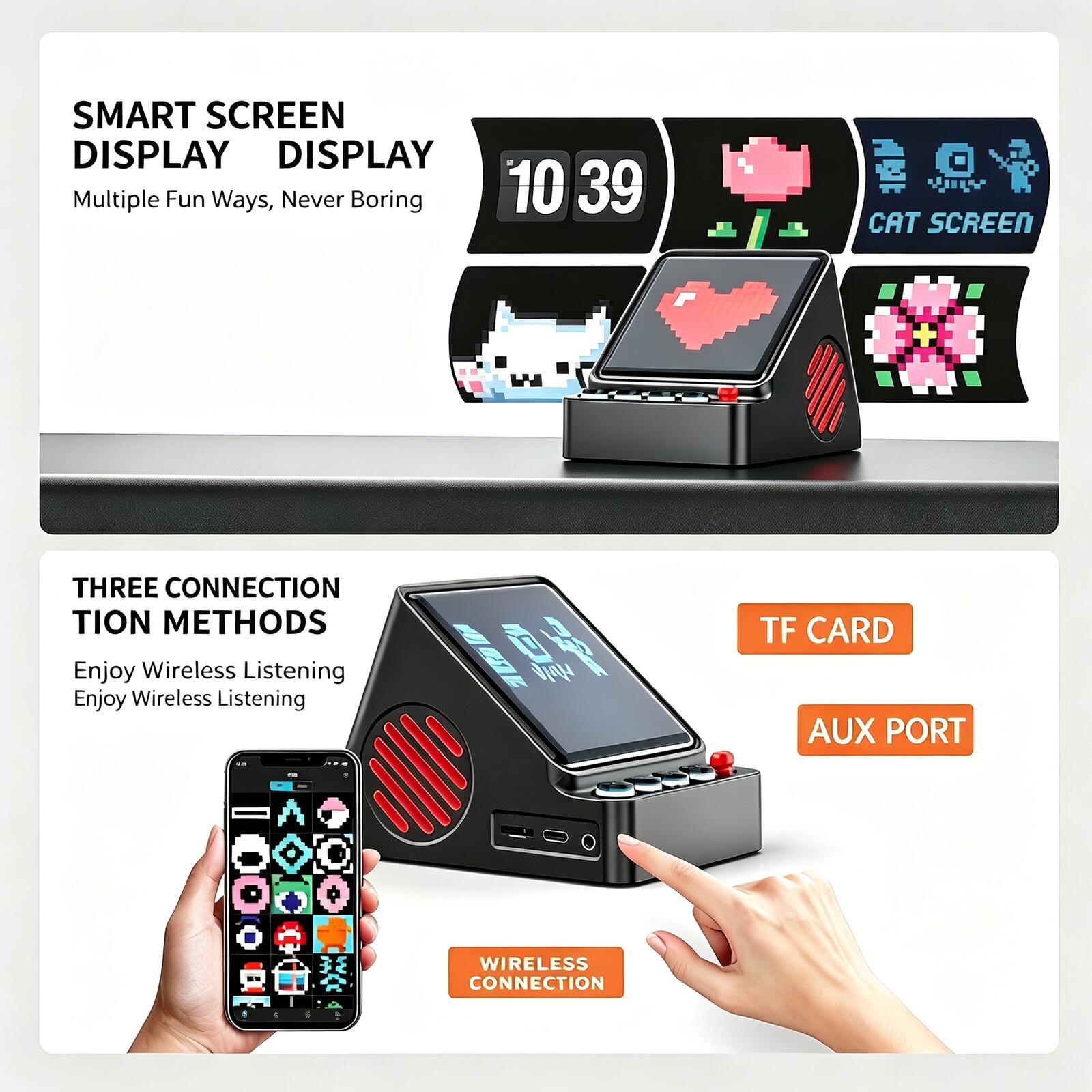 RGB 픽셀 매트릭스 블루투스 스피커 APP 사용자 지 - Gaming Accessories App 리뷰 및 가격