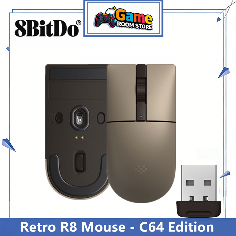 8BitDo 레트로 R8 마우스 - C64 에디션 연결 - Gaming Accessories Controller 리뷰 및 가격