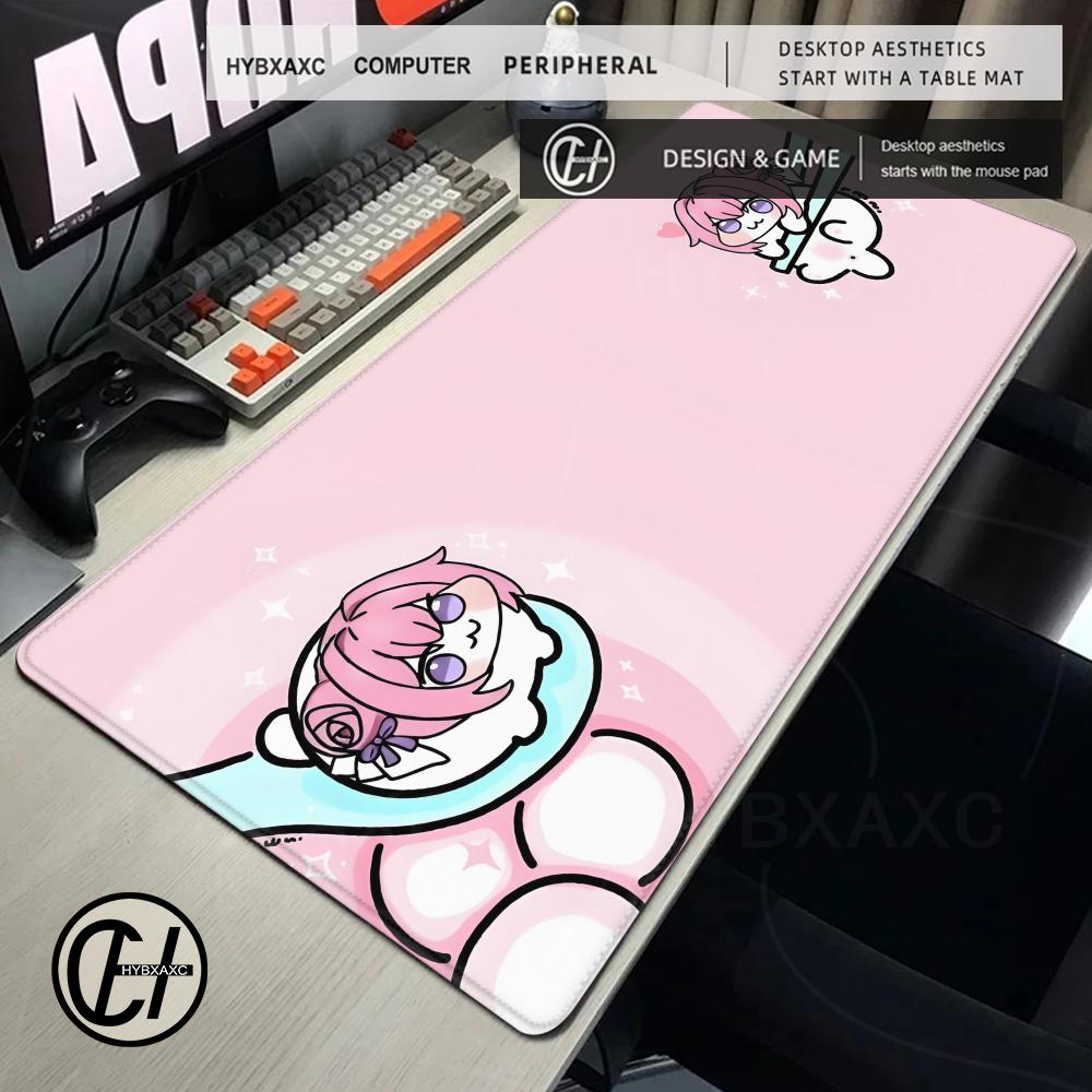 재미있는 도로 멘메 마우스 패드 게이머 카와이 데스크  - Gaming Accessories Pink 리뷰 및 가격