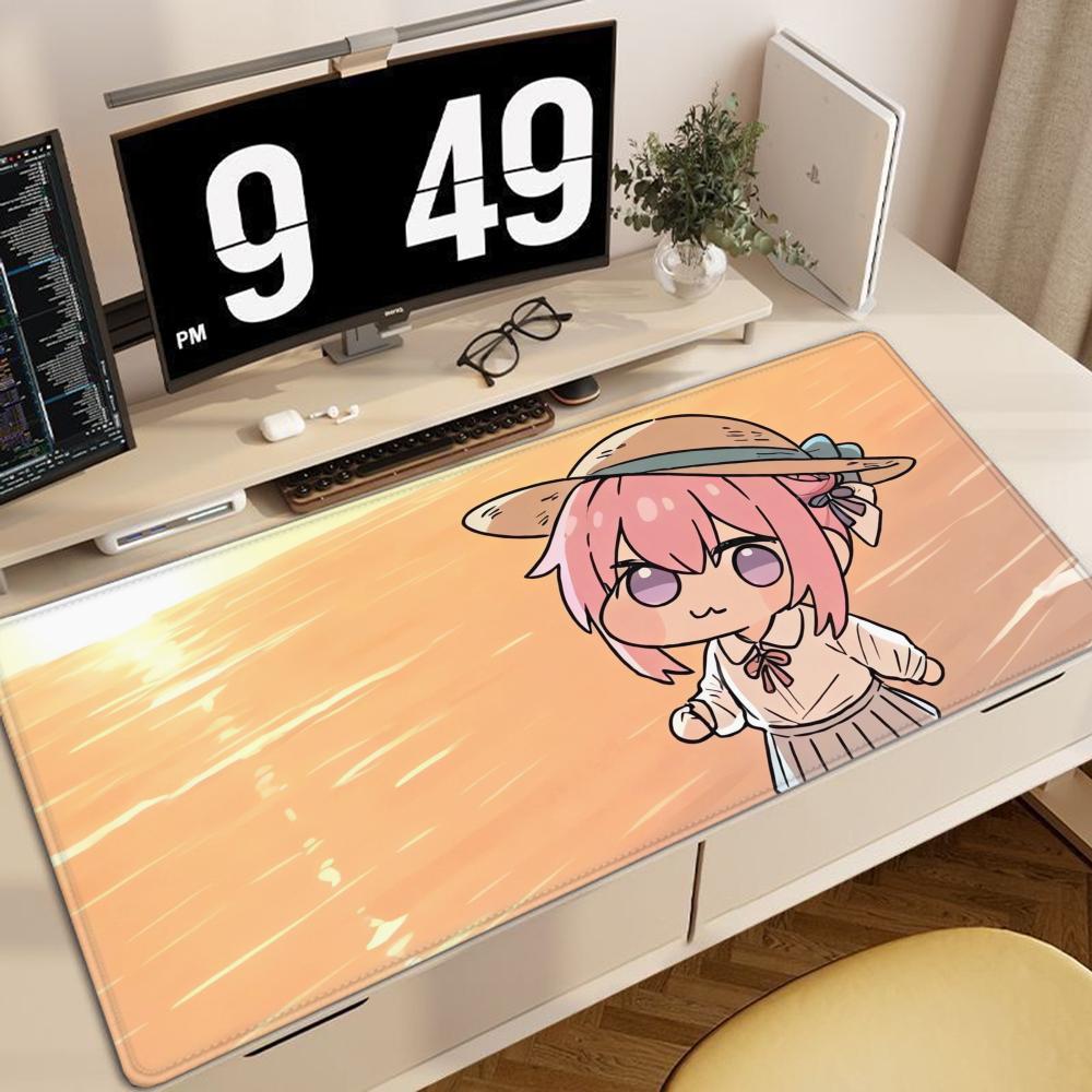재미있는 도로 멘메 마우스 패드 게이머 카와이 데스크  - Gaming Accessories Pink 리뷰 및 가격