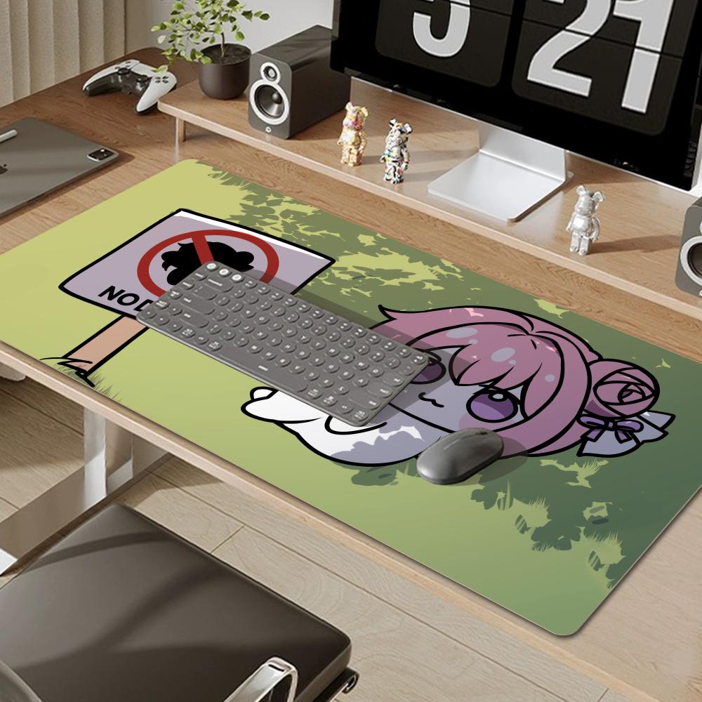 재미있는 도로 멘메 마우스 패드 게이머 카와이 데스크  - Gaming Accessories Pink 리뷰 및 가격