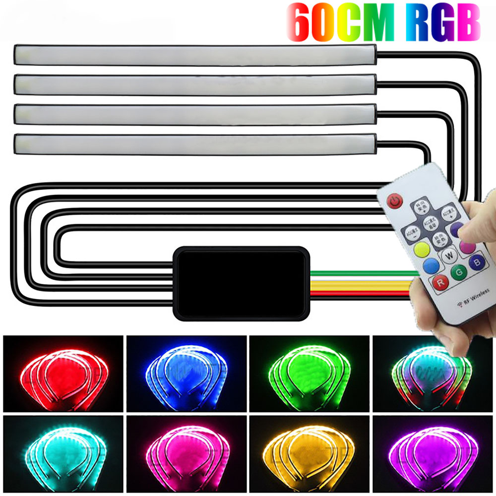 1V4 자동차 그릴 라이트 스트립 144 SMD 리모컨 - Rgb Hub Sync 리뷰 및 가격