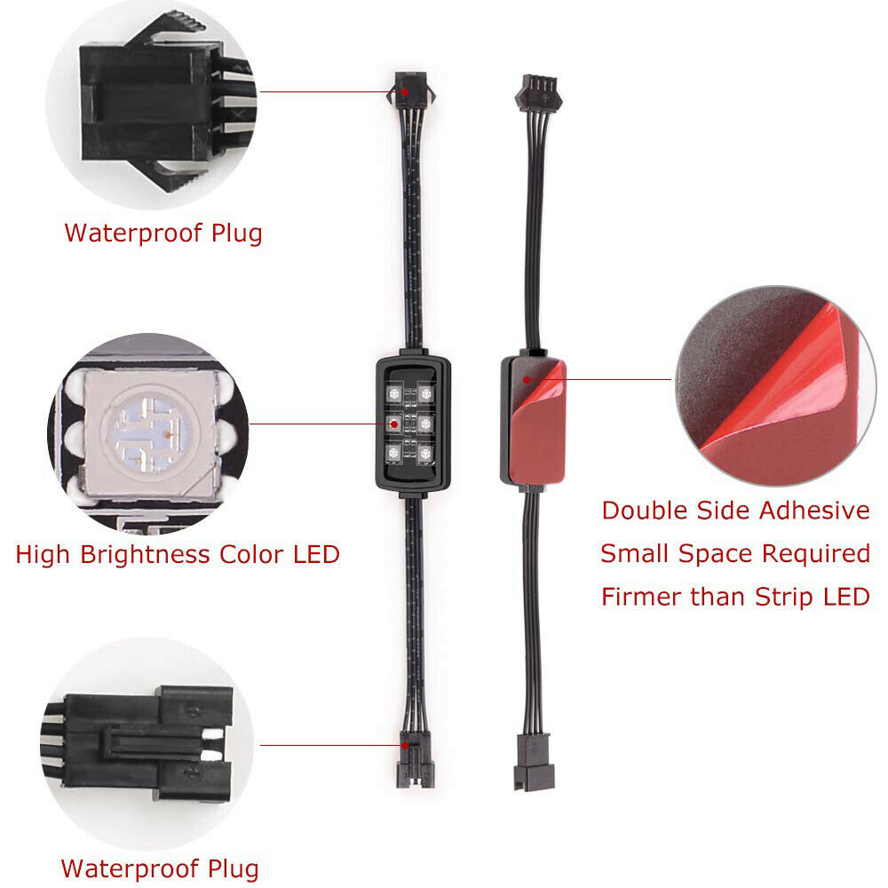 Niscarda-모터사이클 RGB LED 스마트 브레이 - Rgb Hub Sync 리뷰 및 가격