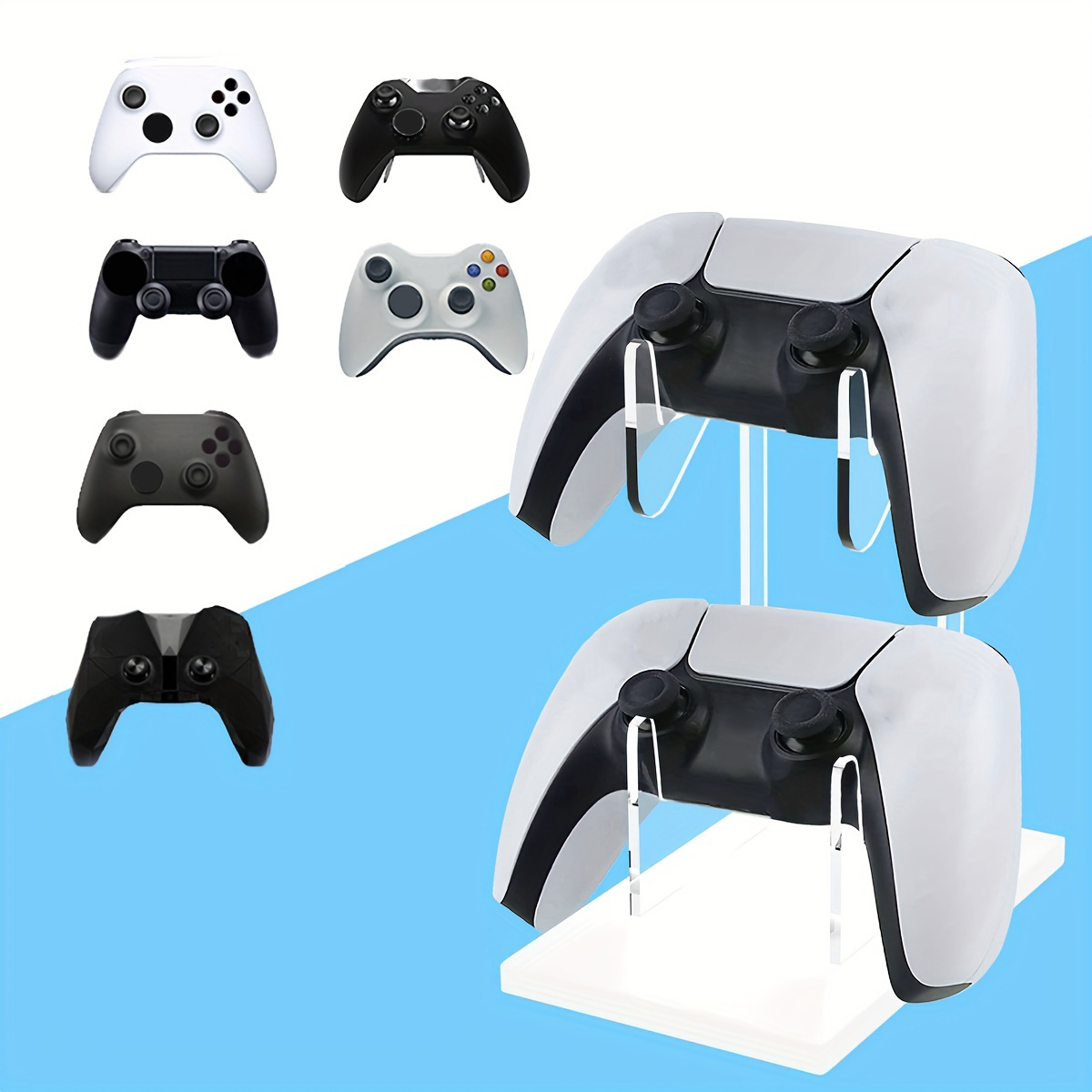 게임 컨트롤러 더블 레이어 범용 브래킷 - Gaming Accessories White 리뷰 및 가격